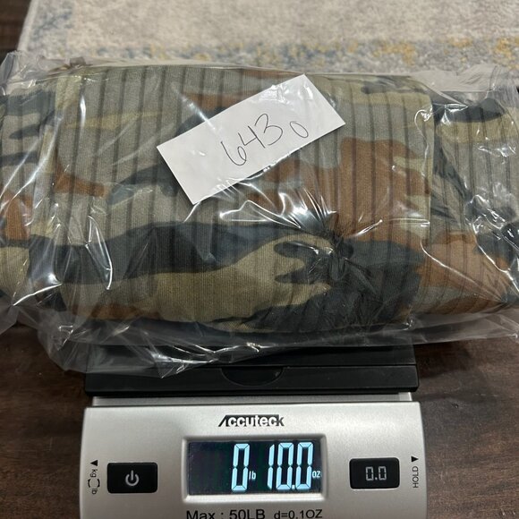 Hot Kiss Elastic Waist Drawstring Casual Camo Ribbed Jogger Pants Sz Large Comfy - Picture 11 of 11